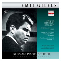 Gilels Emil: Beethoven - 32 Variations, Op. 191 / Piano Sonata „Moonlight” - CD