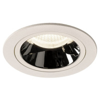 SLV BIG WHITE NUMINOS DL M vnitřní LED zápustné stropní svítidlo bílá/chrom 4000 K 55° včetně li