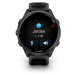 Garmin Forerunner 570 47 mm tmavě šedá hliníková luneta s černým poloprůhledným řemínkem