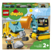 LEGO® DUPLO 10931 Náklaďák a pásový bagr