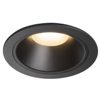 SLV BIG WHITE NUMINOS DL XL vnitřní LED zápustné stropní svítidlo černá/černá 3000 K 55° 1004015