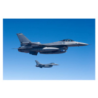 Umělecká fotografie Military Jets in Flight, CT757fan, (40 x 26.7 cm)