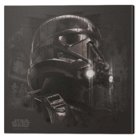 Obraz na plátně Star Wars: Rogue One - Death Trooper Black, 2 cm - 40×40 cm