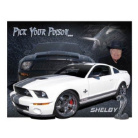 Plechová cedule Shelby Mustang - You Pick, 40 × 31.5 cm