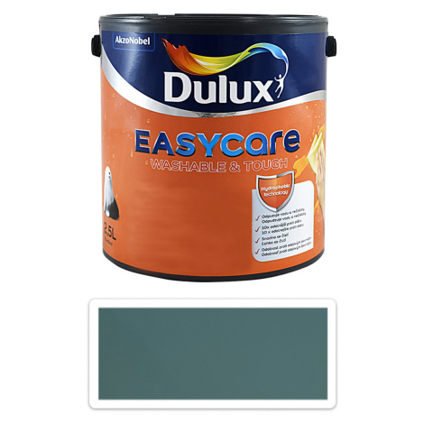DULUX EasyCare - omyvatelná malířská barva do interiéru 2.5 l Tyrkysová