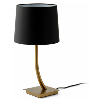 FARO REM bronzová/černá stolní lampa