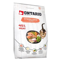 ONTARIO Cat Sterilised Salmon 2 kg