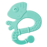 CHICCO Kousátko silikonový Super Soft Chameleon modrý 2m+