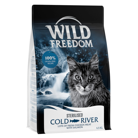 Wild Freedom granule, 6,5 kg - 10 % sleva - Adult "Cold River" Sterilised losos - bez obliovin
