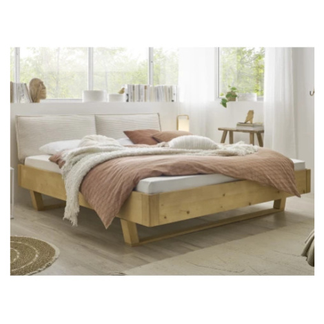 Postel z masivního dřeva Andria 180x200 cm, přírodní smrk Asko