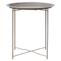 Přístavný stolek BOSTAO šedobéžová