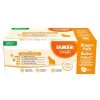 Kapsička Iams Delights mořské a suchozem. maso v želé multipack 72x85g