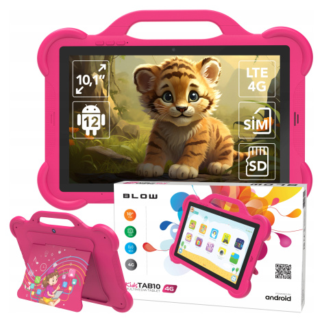 Tablet Pro Děti 10,1 Lte 4/64GB WiFi Gps Pouzdro Vzdělávací Set Dárek