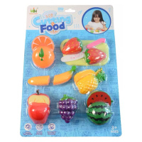 Kuchyňská krájecí sada ovoce na suchý zip s nožíkem a prkýnkem plast