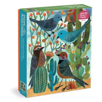 Galison Puzzle Pouštní ptačí přátelé 1000 dílků