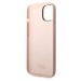 Zadní kryt Karl Lagerfeld Liquid Silicone Ikonik NFT pro Apple iPhone 14 Plus, pink
