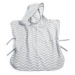 KipKep mušelínové PONCHO S Silver Grey