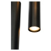 Designová závěsná lampa černá kulatá 7-světel - Tuba