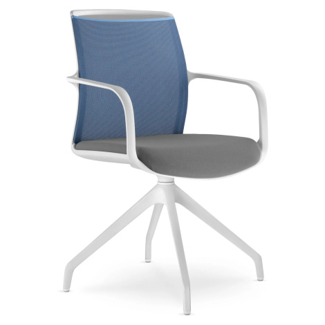 LD SEATING - Konferenční židle LEAF 506, F90-WH