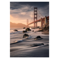 Fotografie Golden Gate Bridge, Karol Nienartowicz, 30 × 40 cm