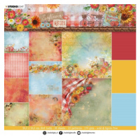 Blok podkladových papírů, 20,3x20,3 cm – Sunflower Kisses Aladine