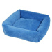 Olala Pets Cube LOW A2, pelíšek pro psy 53 × 53 cm, modrá