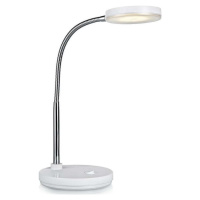 Bílá stolní LED lampa Markslöjd Flex