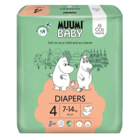 MUUMI Baby 4 Maxi 7–14 kg (46 ks), eko pleny