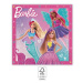 Procos Papírové ubrousky - Barbie fantasy 33 x 33 cm