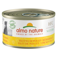 Almo Nature Dog HFC 24 x 95 g - Kuřecí plátky