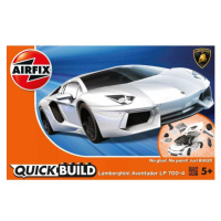 Quick Build auto J6019 - Lamborghini Aventador - bílá