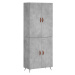 vidaXL Skříň highboard betonově šedá 69,5x34x180 cm kompozitní dřevo