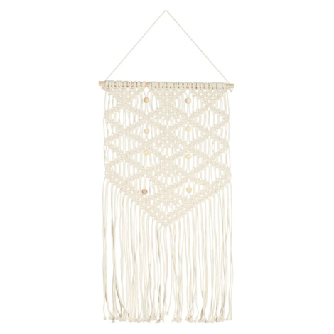 vidaXL Nástěnný závěs macramé 40 x 80 cm bavlna