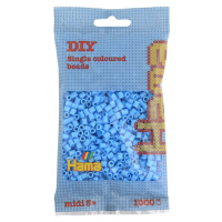 Hama H207-46 Midi Pastelově modré korálky 1000 ks