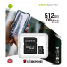 Paměťová karta 512GB Micro Sd Kingston SDCS2 C10 U3 A1 100Mb/s Adaptér