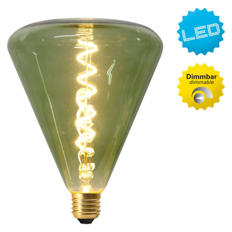 Näve LED žárovka Dilly E27 4W 2200K stmívatelná, zeleně tónovaná