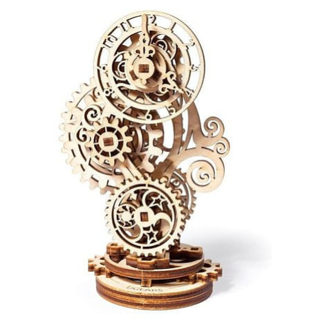 Dřevěná 3D mechanická stavebnice Ugears - Steampunk hodiny