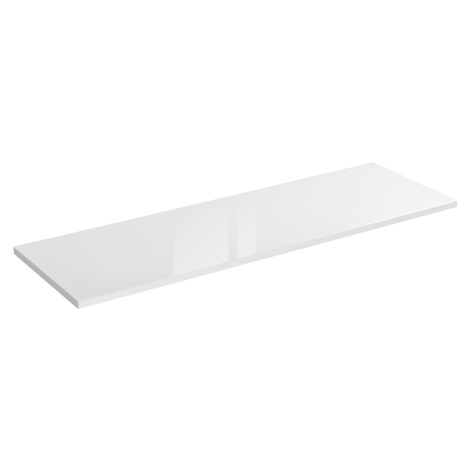 ArtCom Deska pod umyvadlo CAPRI White | bílý lesk Capri | bílá: Deska pod umývadlo 893 - 140 cm
