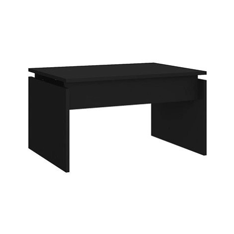 SHUMEE Konferenční stolek černý 68 × 50 × 38 cm dřevotříska, 808333