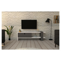 Kalune Design TV stolek FUNDA 120 cm antracitový/bílý