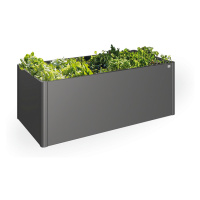Biohort Zvýšený truhlík na zeleninu 2 x 1 (tmavě šedá metalíza) 2 x 1 (2 krabice)