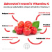 BrainMax Organic Vitamin C BIO Acerola, vitamín C z Aceroly, 60 rostlinných kapslí