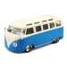 Bburago 1:32 Plus Volkswagen Van Samba Blue/White