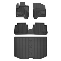 Set 77 Gumové autokoberce a rohož Citroen C3 Picasso 1 2008-2017 g