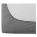 Jersey prostěradlo EXCLUSIVE světle šedé 200 x 220 cm