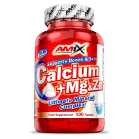 Amix Nutrition Calcium + Mg & Zn - 100 tablet