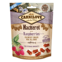 Pochoutka Carnilove Dog Crunchy Snack makrela s malinami 200g