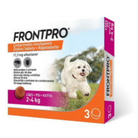 Frontpro 11.3mg 2-4kg žvýkací tbl.3