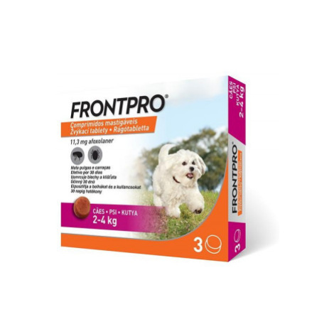 Frontpro 11.3mg 2-4kg žvýkací tbl.3