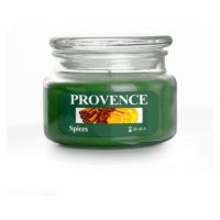 Provence Vonná svíčka ve skle 45 hodin koření